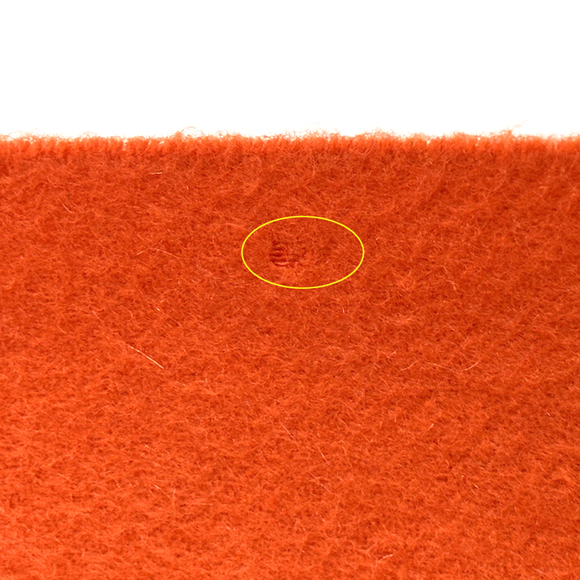 HERMES Authentic Orange Scarf - Picture 8 of 9